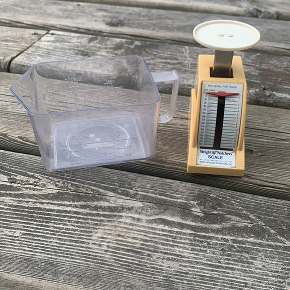 Vintage Weight Watchers Official Food Measurement Scale with Measuring Cup - Picture 2 of 10